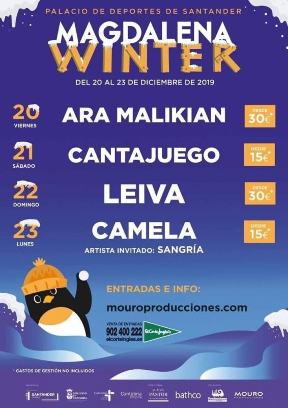 Magdalena Winter en el Palacio de los Deportes de Santander