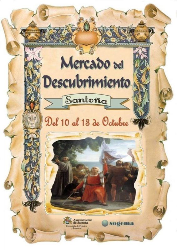 Mercado del descubrimiento en Santoña