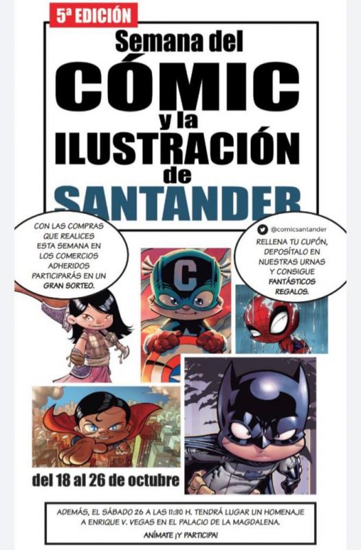 Semana del cómic y la ilustración en Santander