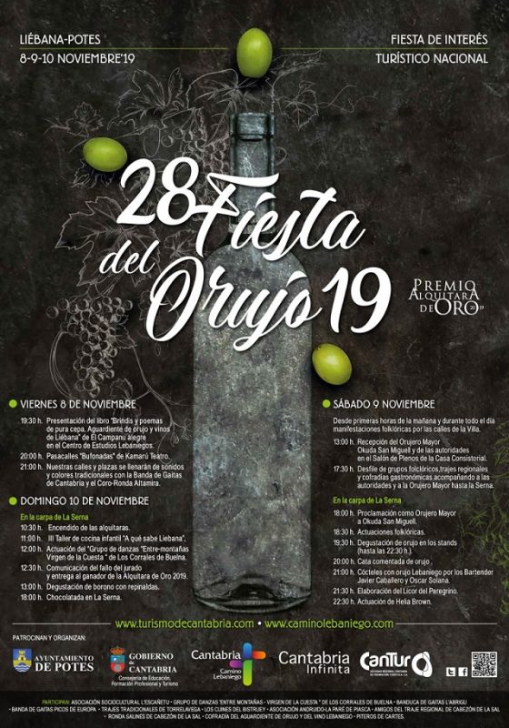 fiesta del orujo 2019 programa