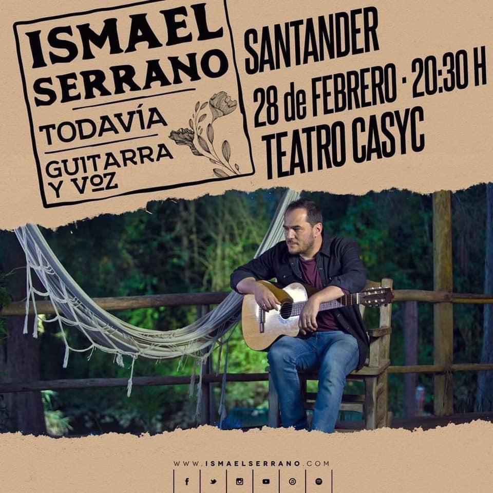 Concierto de Ismael Serrano en Santander