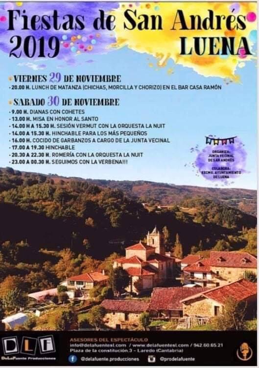 Fiestas de San Andrés 2019 en Luena