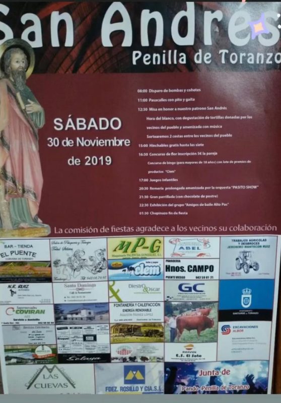 Fiestas de San Andrés en Penilla de Toranzo