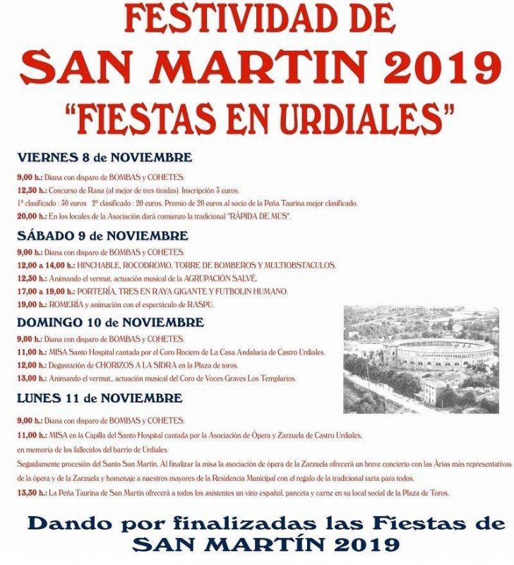 Fiestas de San Martín 2019 en Urdiales