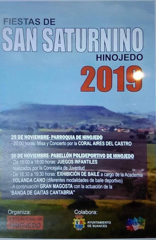 Fiestas de San Saturnino 2019 en Hinojedo