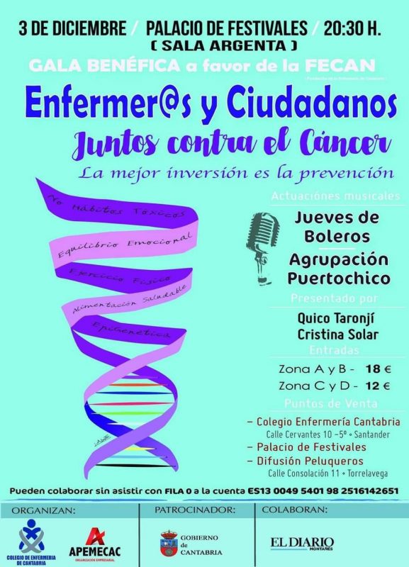 Gala benéfica a favor de FECAN
