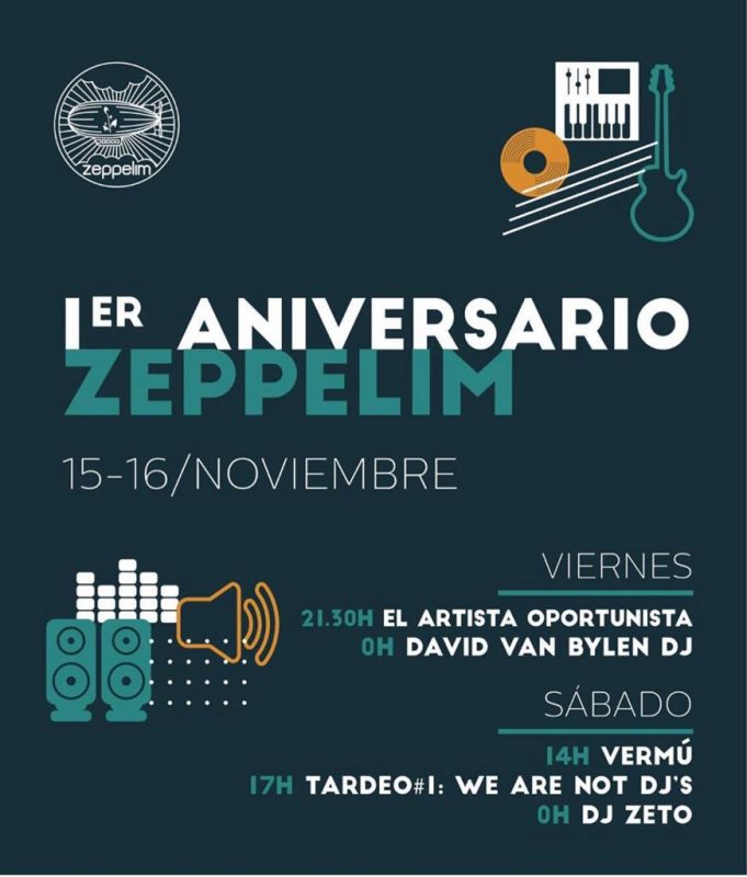 Primer aniversario del Zeppelim