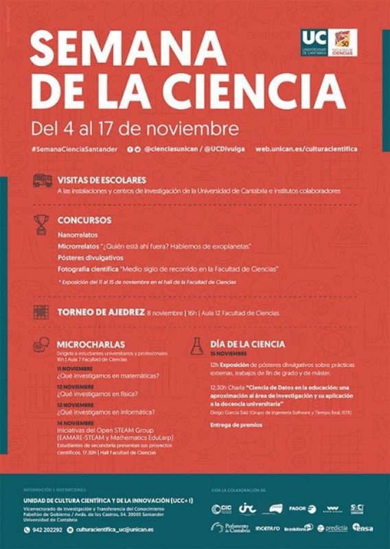Semana de la ciencia en la Universidad de Cantabria