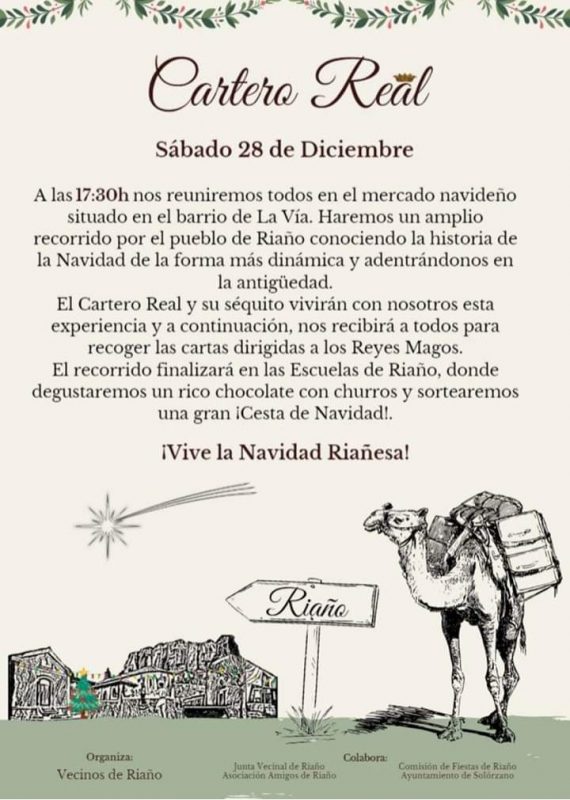 Cartero Real en Riaño 2019 (Solórzano)