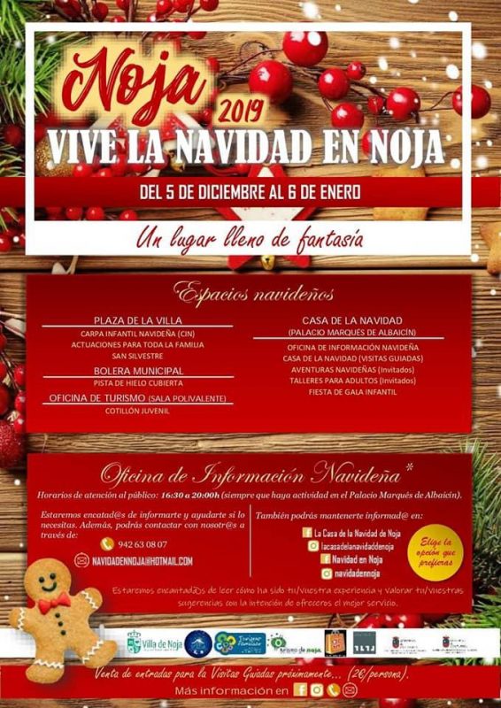 Actividades de navidad 2019 en Noja