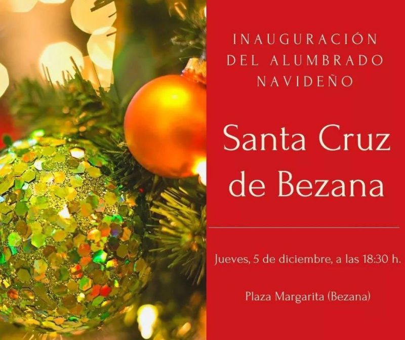 Alumbrado de navidad 2019 en Bezana