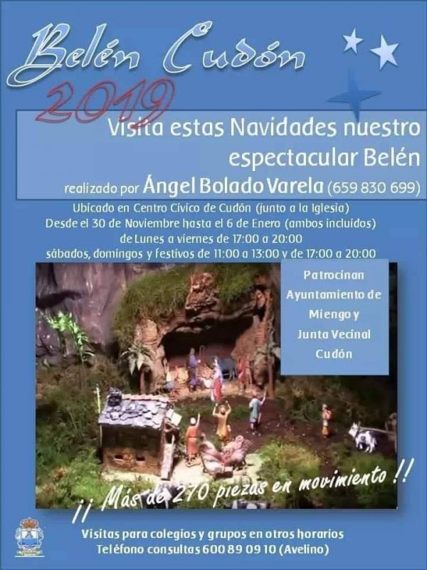 Belén municipal de Cudón 2019