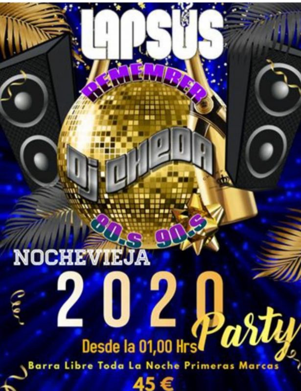 Nochevieja Remember en la sala Lapsus de Santander