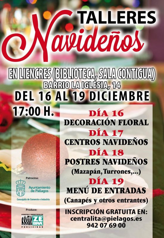 Talleres navideños 2019 en Liencres