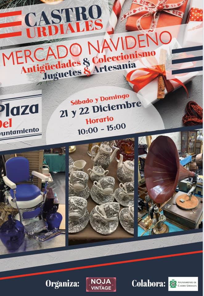 Mercadillo navideño en Castro Urdiales 2019