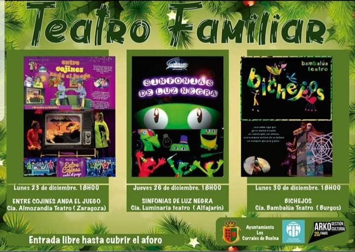 Teatro familiar en Los Corrales de Buelna