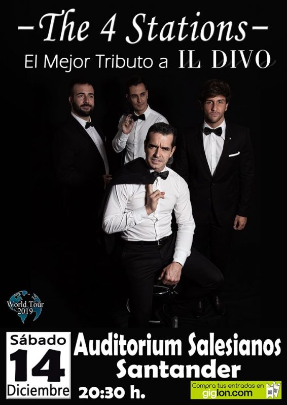 THE 4 STATIONS – Tributo IL DIVO