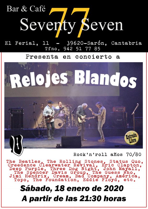 Concierto de Rock’n’roll en Sarón