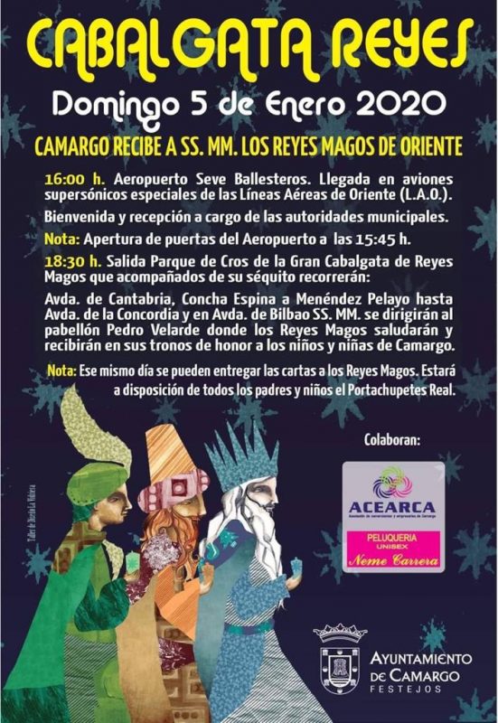 Cabalgata de los Reyes Magos 2020 en Camargo