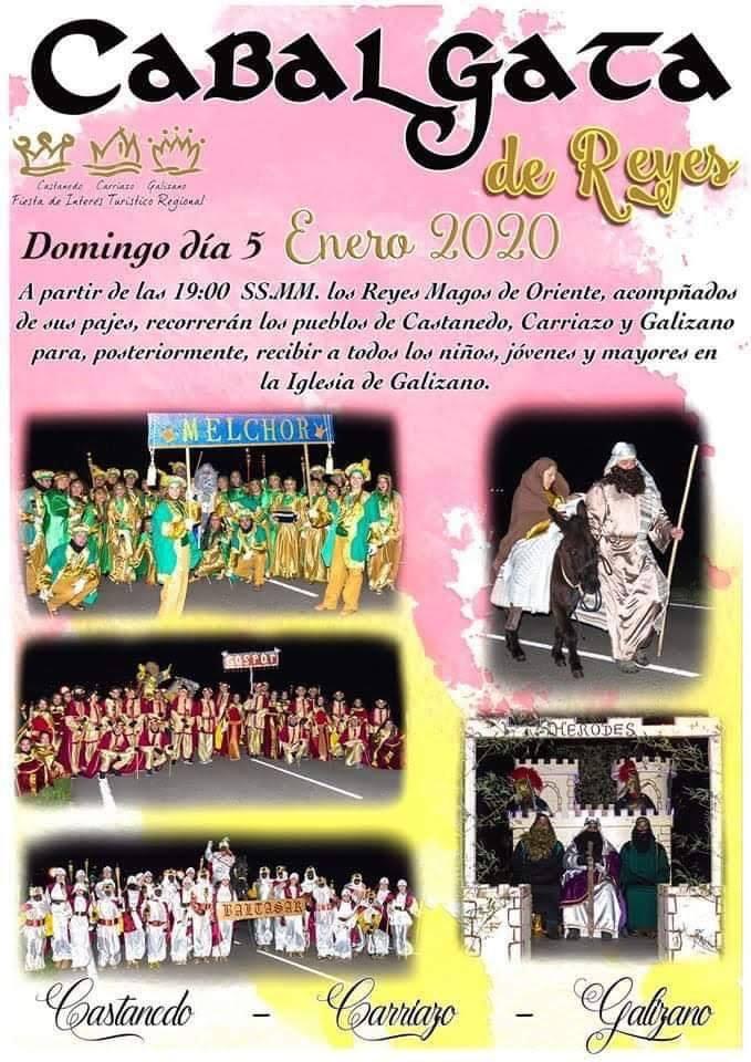 Cabalgata de los Reyes Magos 2020 en Castanedo, Carriazo y Galizano