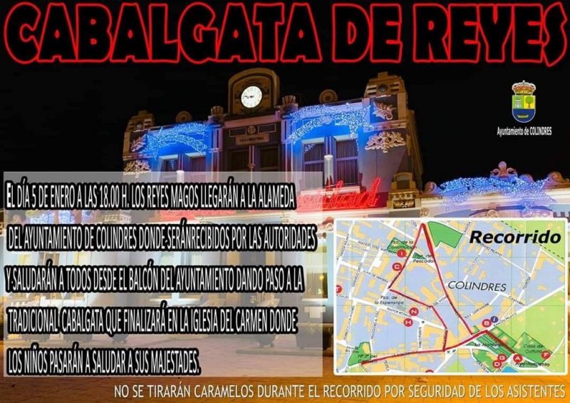 Cabalgata de los Reyes Magos 2020 en Colindres