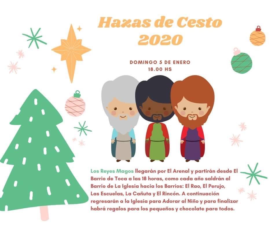 Cabalgata de los Reyes Magos 2020 en Hazas de Cesto