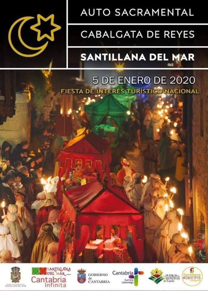 Cabalgata de los Reyes Magos 2020 en Santillana del Mar