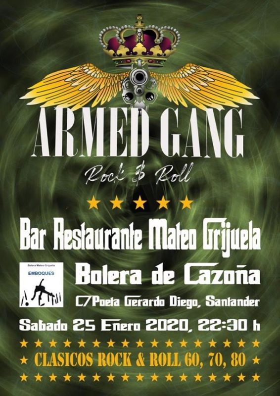 Concierto de Armed Gang en Cazoña