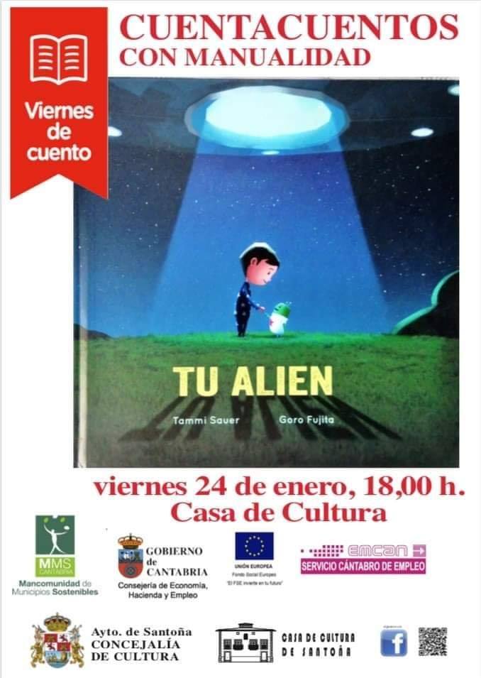 Cuentacuentos con manualidad en Santoña