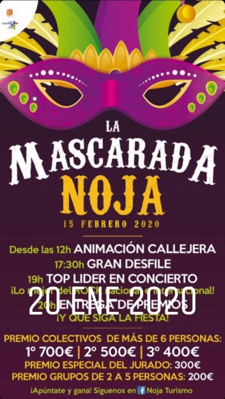 La mascarada Noja 2020