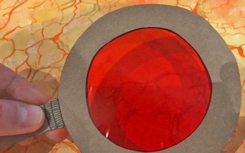 Rojo L-upestre en el Museo de Altamira