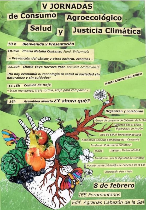 V Jornadas de consumo agroecológico, salud y justicia climática