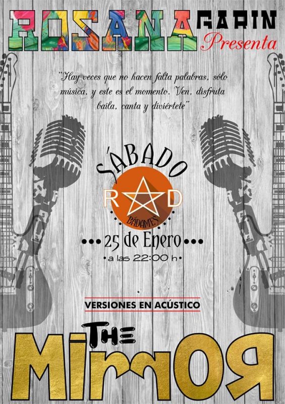 Versiones en acústico en Bádames