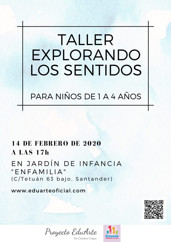 Taller explorando los sentidos – Proyecto EduArte