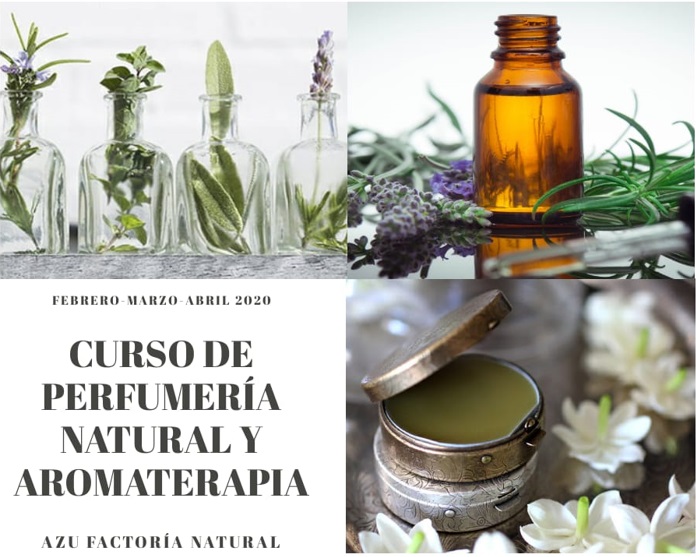 CURSO DE PERFUMERÍA NATURAL Y AROMATERAPIA