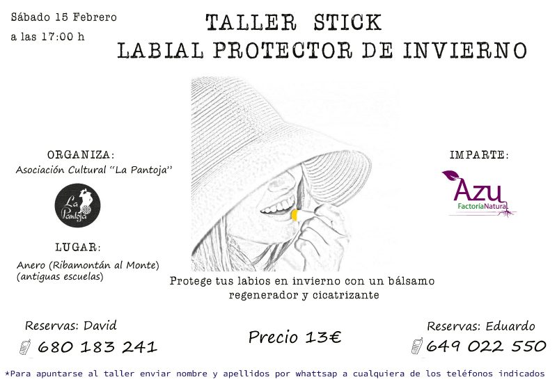 Taller Stick labial protector de invierno