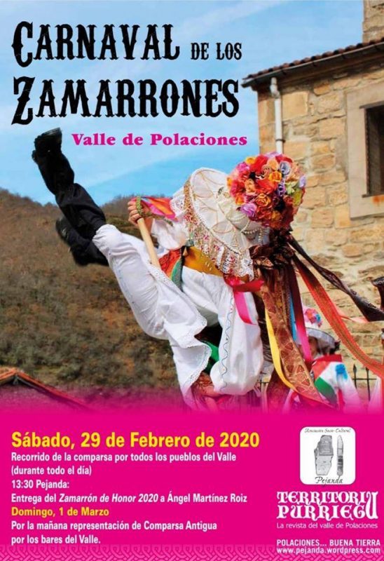 Carnaval de los Zamarrones en Polaciones 2020