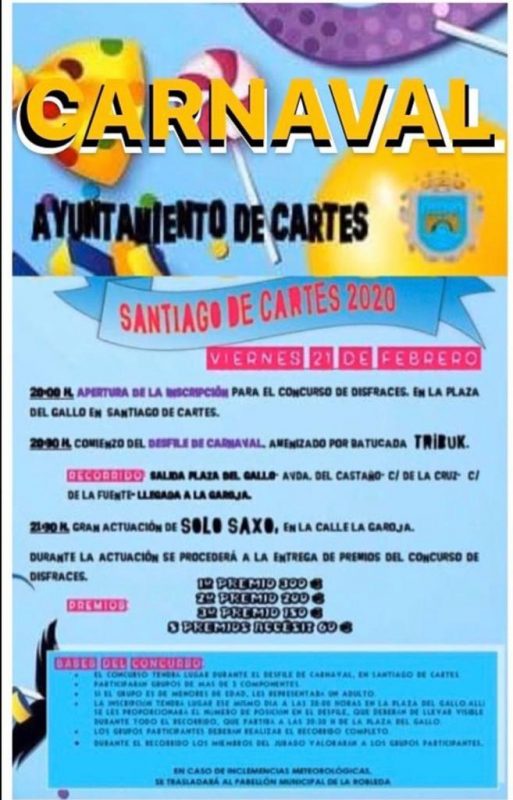 Carnaval Santiago de Cartes 2020