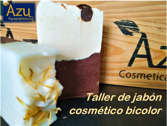 TALLER DE JABÓN COSMÉTICO BICOLOR