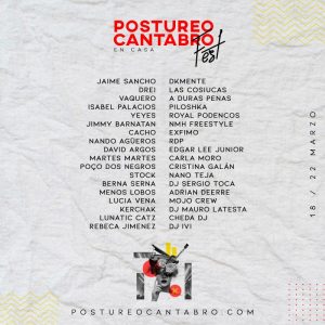 Artistas Postureo Cántabro Fest