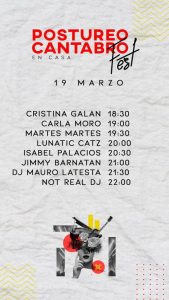 Cartel 19 de Marzo - Postureo Cántabro Fest