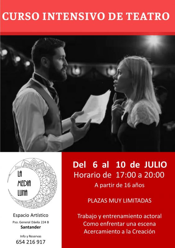 CURSO INTENSIVO DE TEATRO