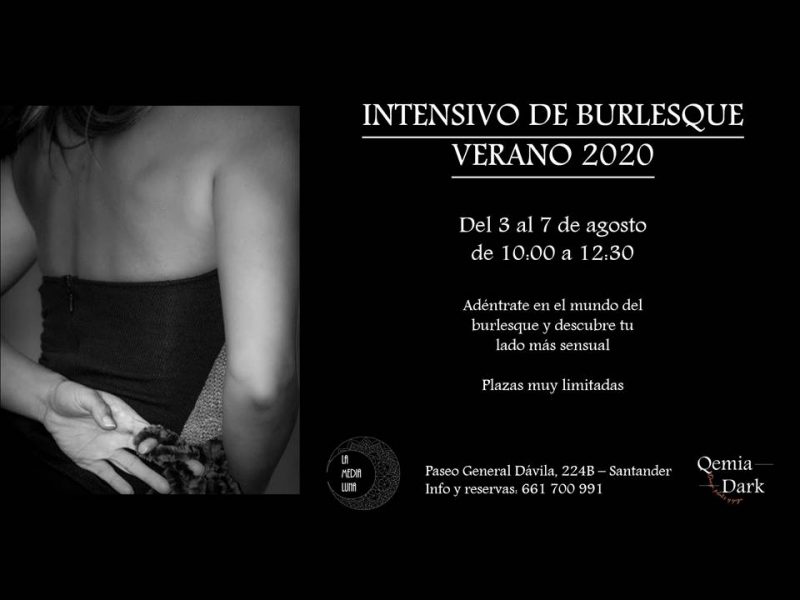 Burlesque en La media Luna de Santander