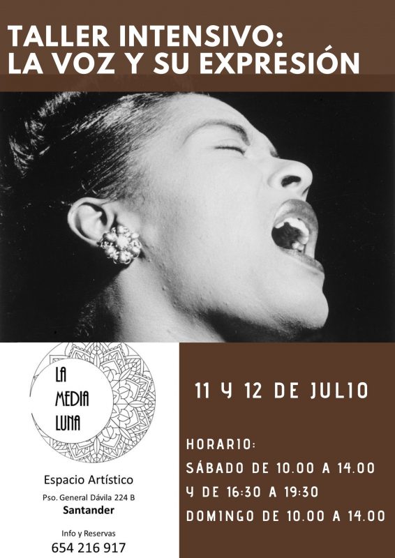 TALLER INTENSIVO DE VOZ