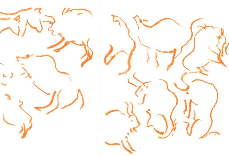 El teatro de los primeros trazos