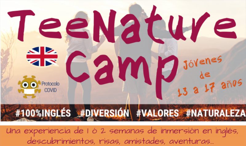 TEENature Camp. Inglés y Naturaleza para jóvenes