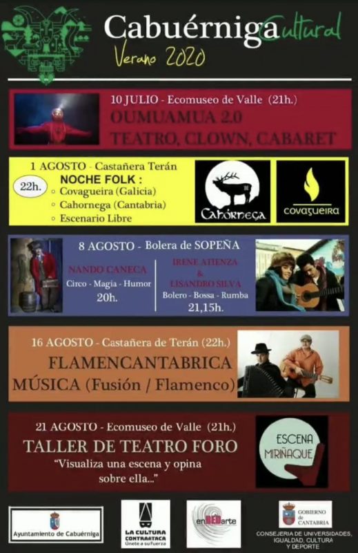 Cabuerniga cultural verano 2020