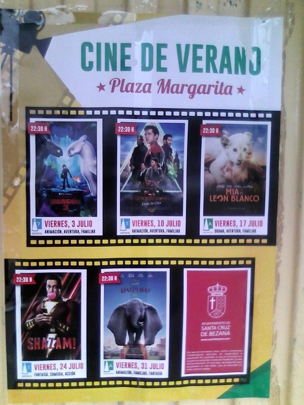 Cine de verano en Bezana