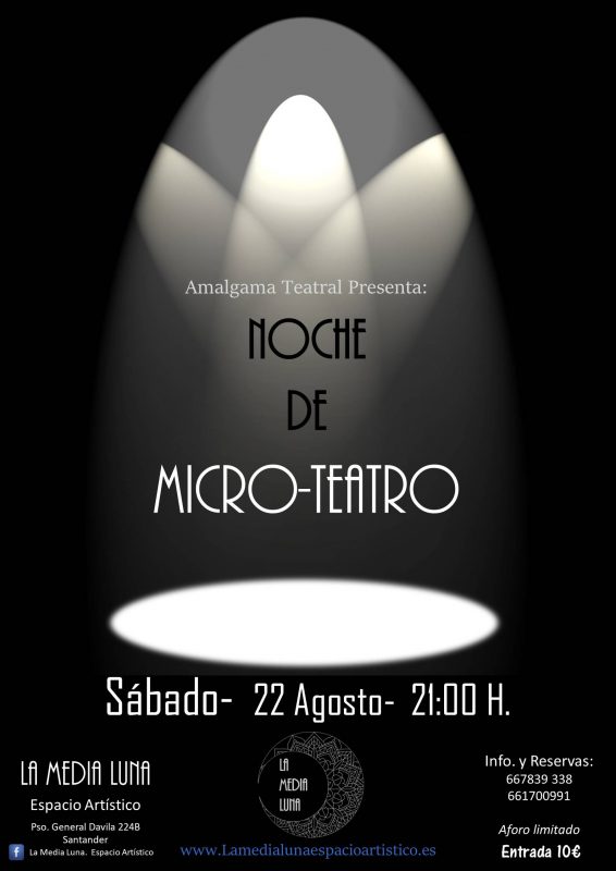 Noche de Microteatro – Cía. Amalgama Teatral