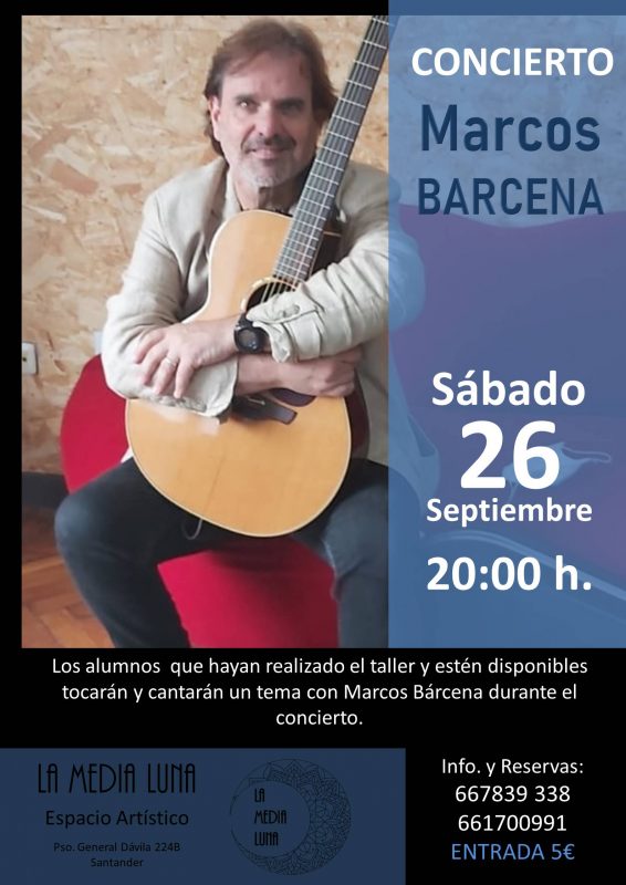 Concierto Marcos Barcena